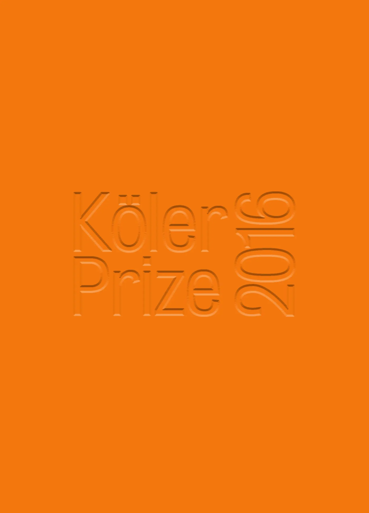 Köler Prize 2016 publication cover